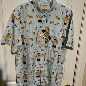 RSVLTS Men’s XL “The Sandlot” The Great Hambino Shirt. Ham Porter Sticker Incl.